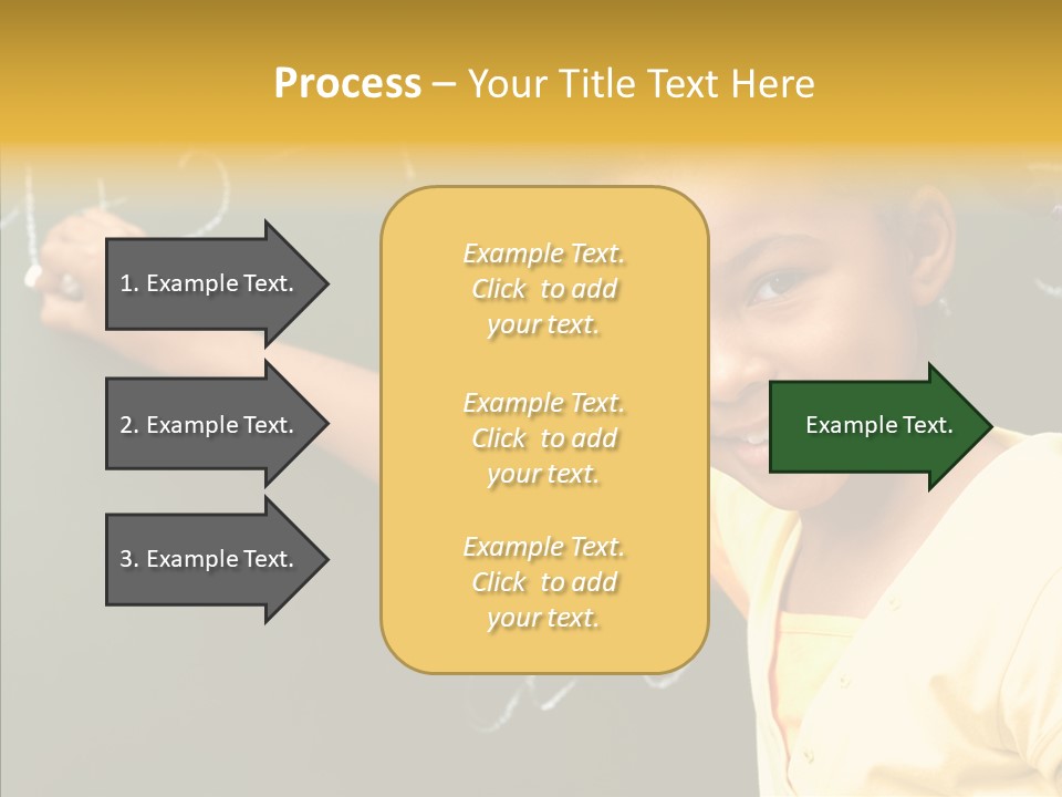 Young Caregiver Close Up PowerPoint Template