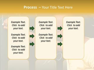 Young Caregiver Close Up PowerPoint Template