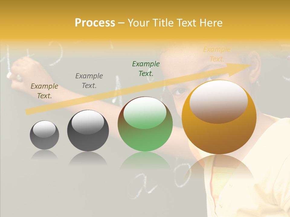 Young Caregiver Close Up PowerPoint Template