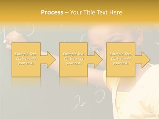 Young Caregiver Close Up PowerPoint Template