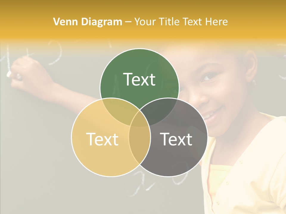 Young Caregiver Close Up PowerPoint Template