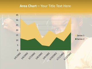 Young Caregiver Close Up PowerPoint Template