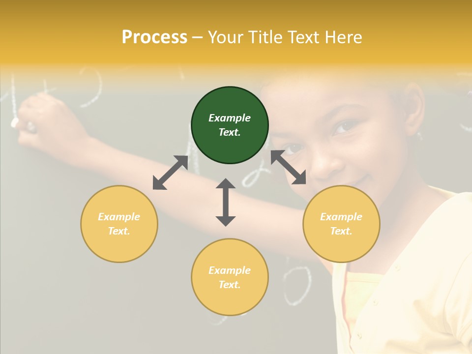 Young Caregiver Close Up PowerPoint Template