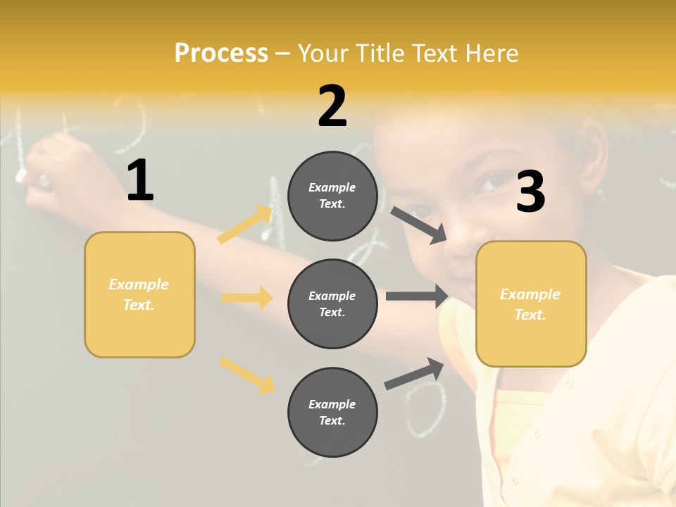 Young Caregiver Close Up PowerPoint Template