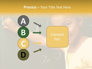 Young Caregiver Close Up PowerPoint Template