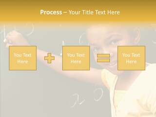 Young Caregiver Close Up PowerPoint Template