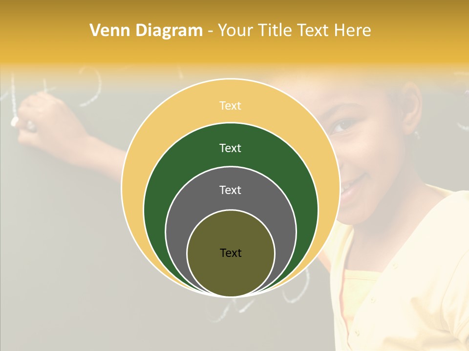 Young Caregiver Close Up PowerPoint Template