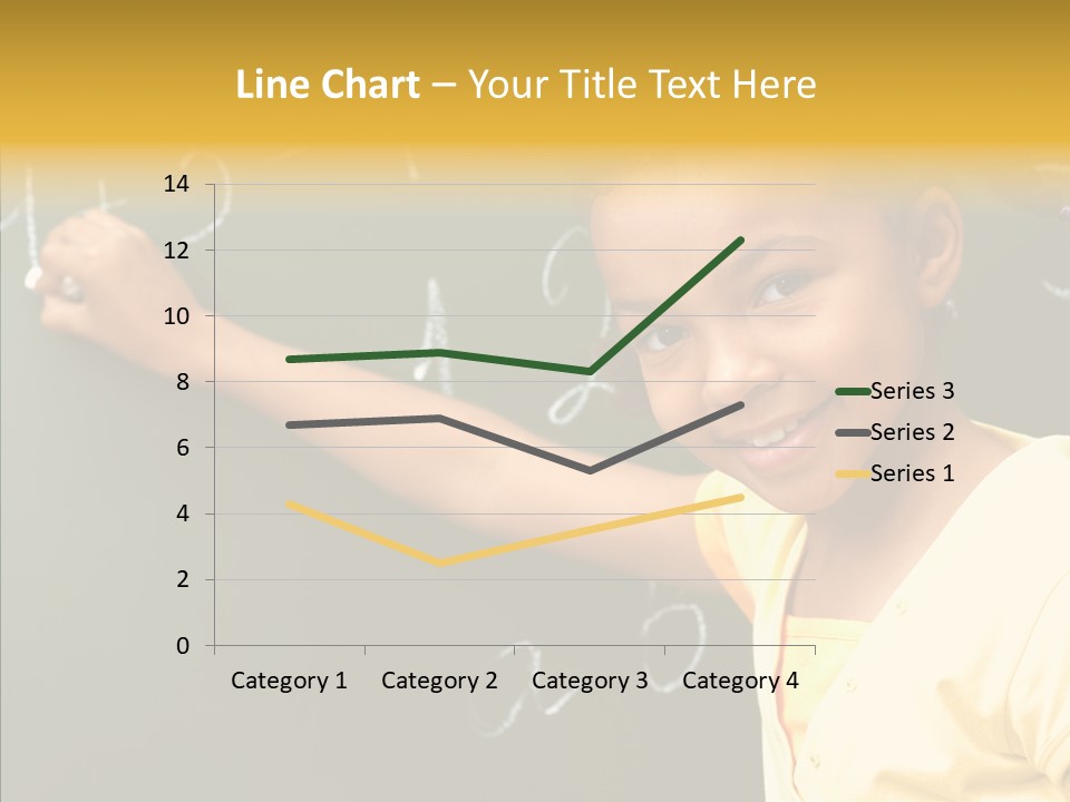 Young Caregiver Close Up PowerPoint Template