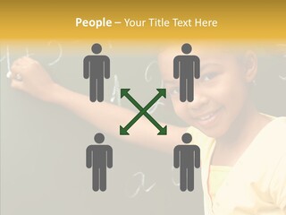 Young Caregiver Close Up PowerPoint Template
