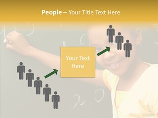 Young Caregiver Close Up PowerPoint Template