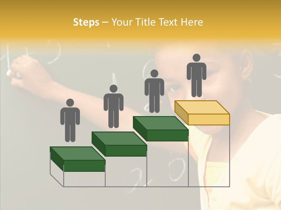 Young Caregiver Close Up PowerPoint Template