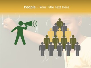 Young Caregiver Close Up PowerPoint Template
