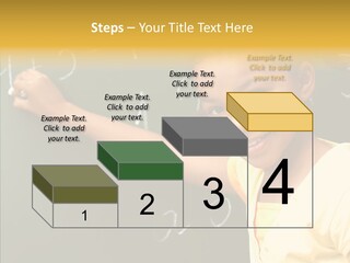 Young Caregiver Close Up PowerPoint Template