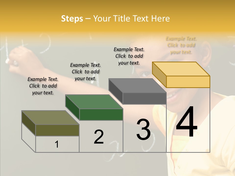 Young Caregiver Close Up PowerPoint Template