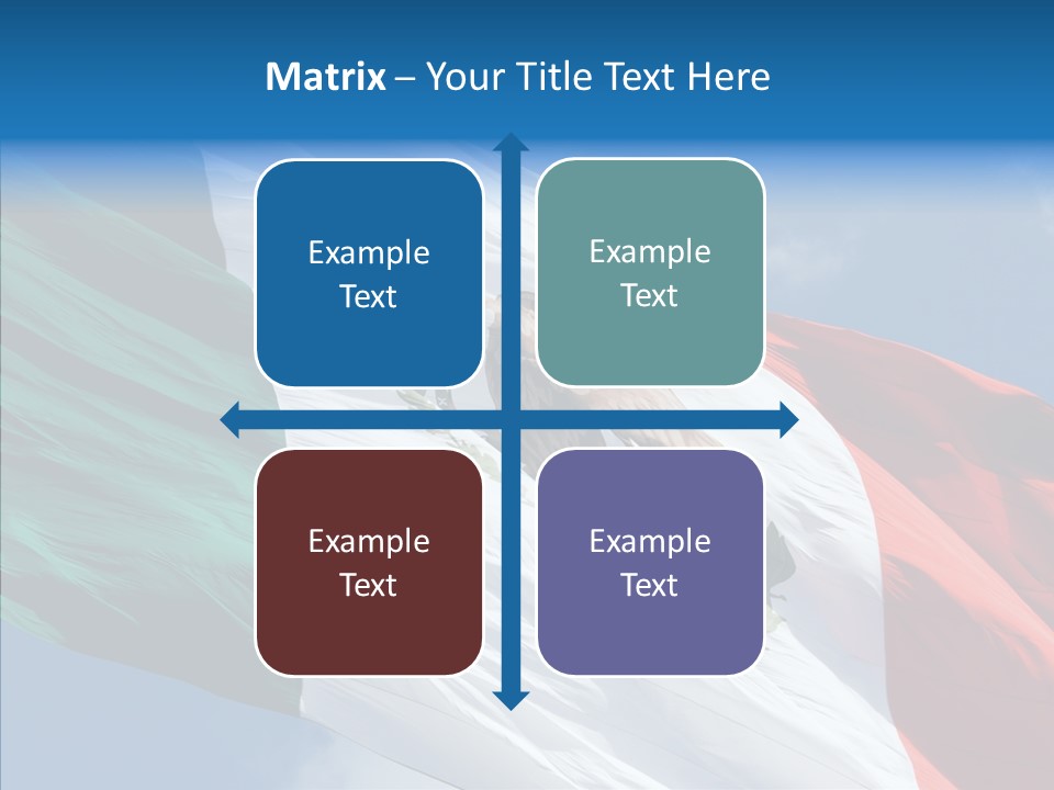White Hold Two PowerPoint Template