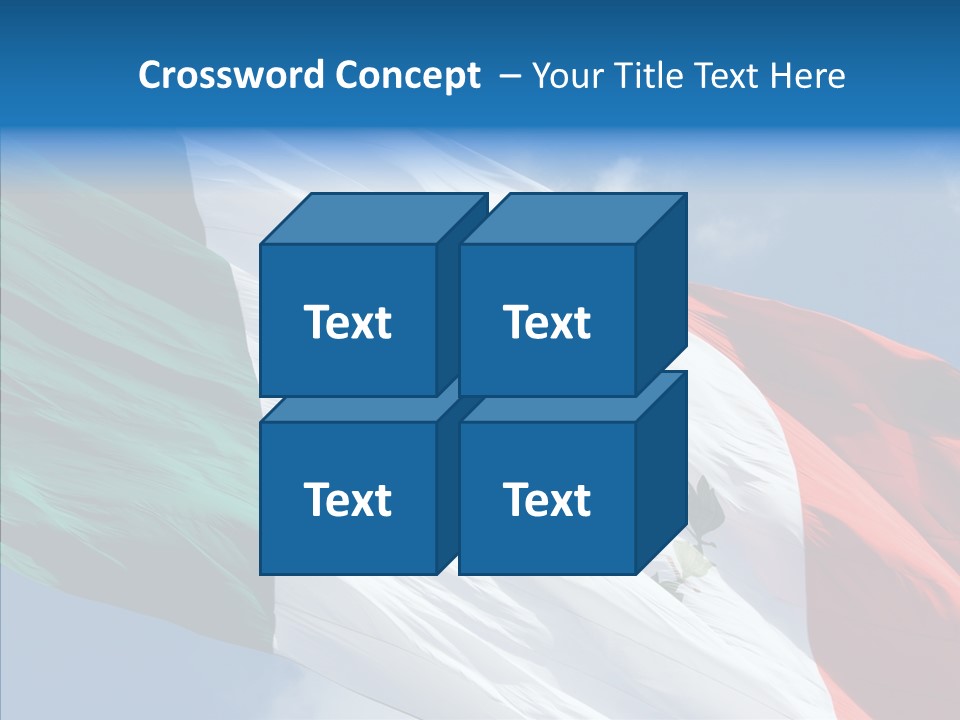 White Hold Two PowerPoint Template