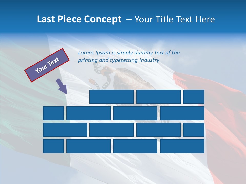 White Hold Two PowerPoint Template