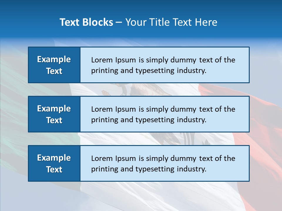 White Hold Two PowerPoint Template