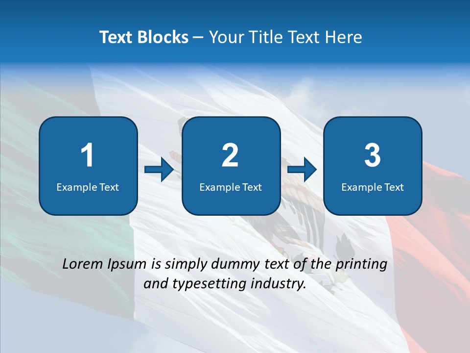 White Hold Two PowerPoint Template