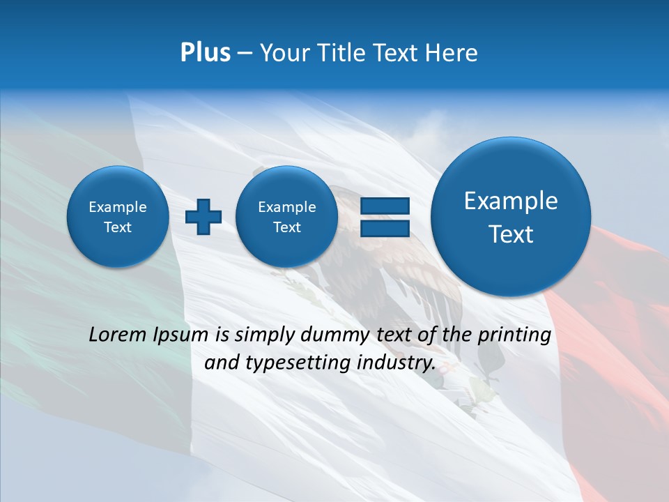 White Hold Two PowerPoint Template