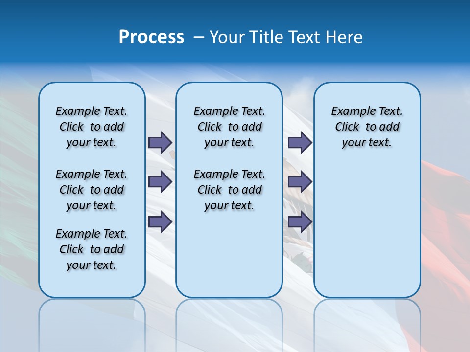 White Hold Two PowerPoint Template