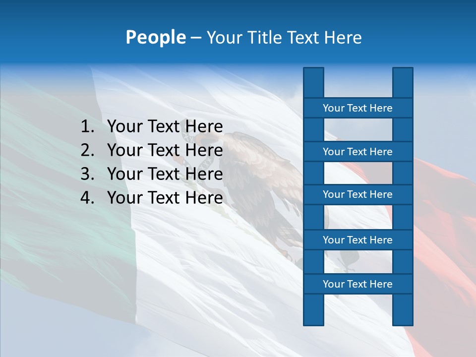 White Hold Two PowerPoint Template