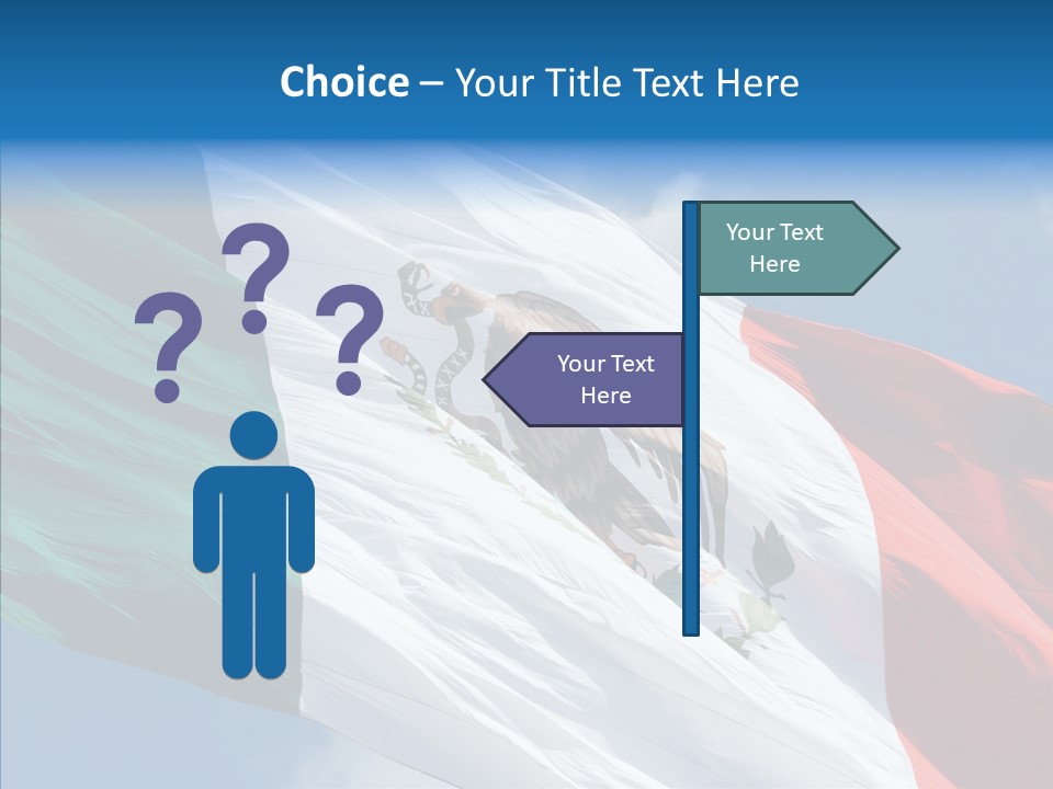 White Hold Two PowerPoint Template