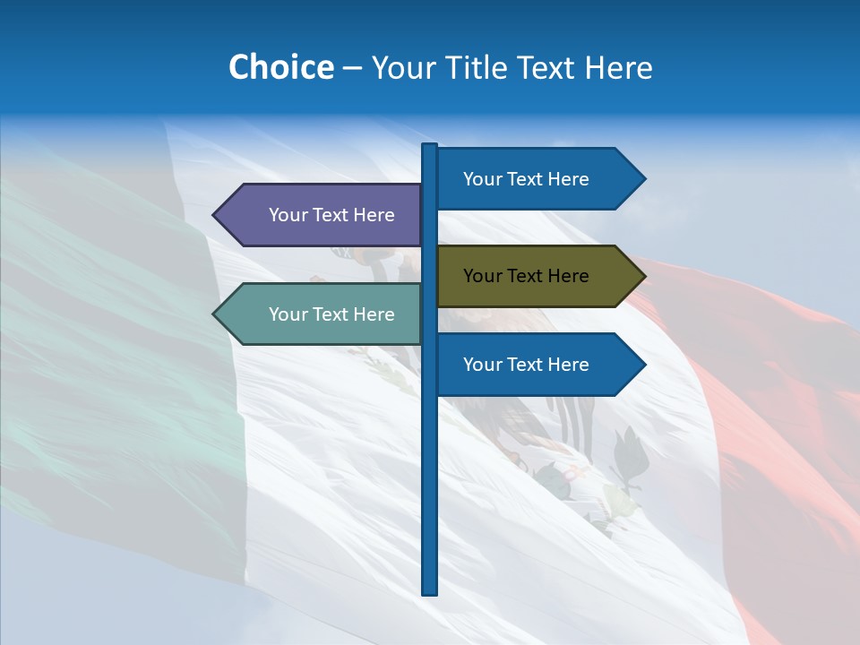 White Hold Two PowerPoint Template