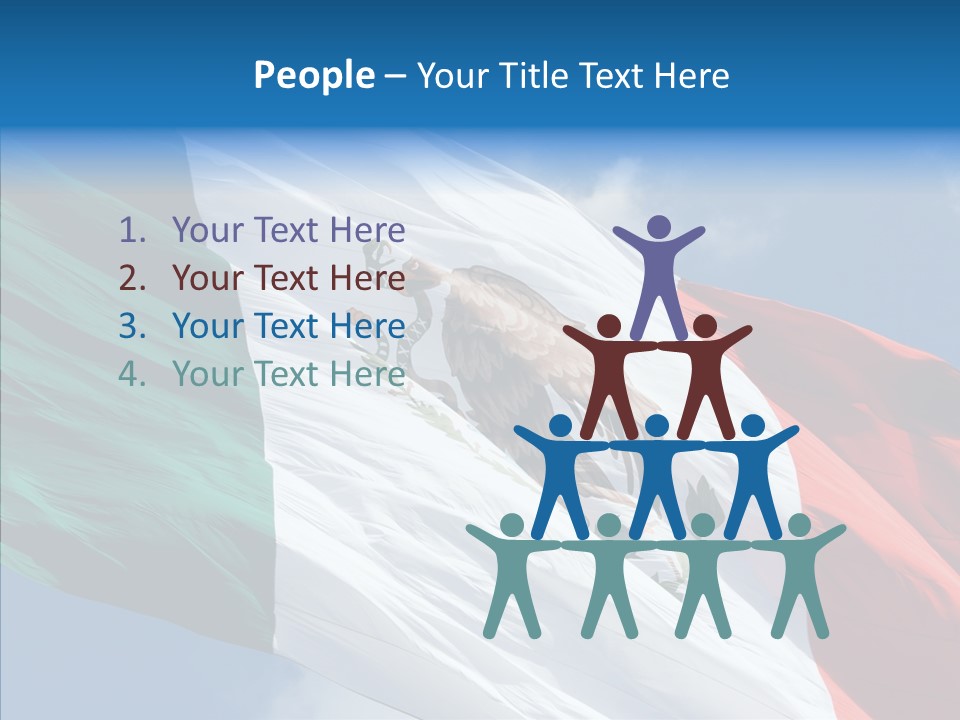 White Hold Two PowerPoint Template