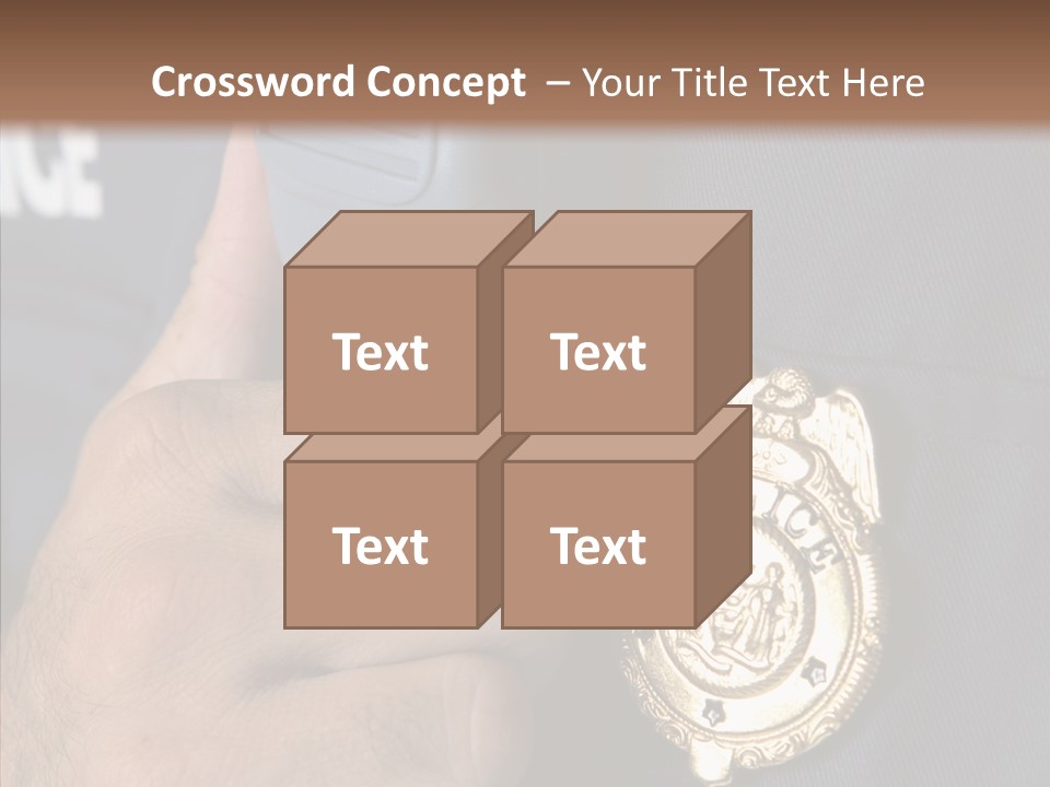 White Old Senior PowerPoint Template