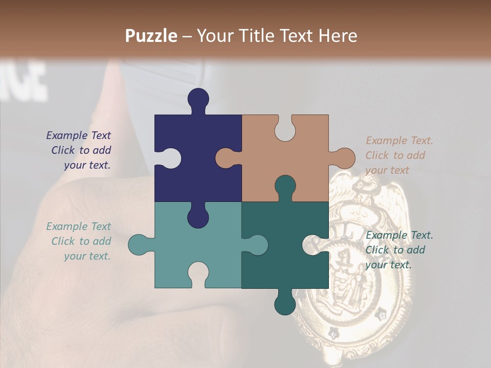 White Old Senior PowerPoint Template