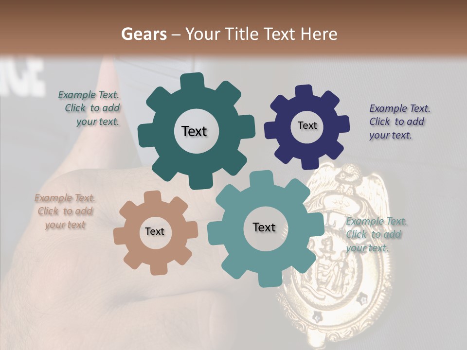 White Old Senior PowerPoint Template