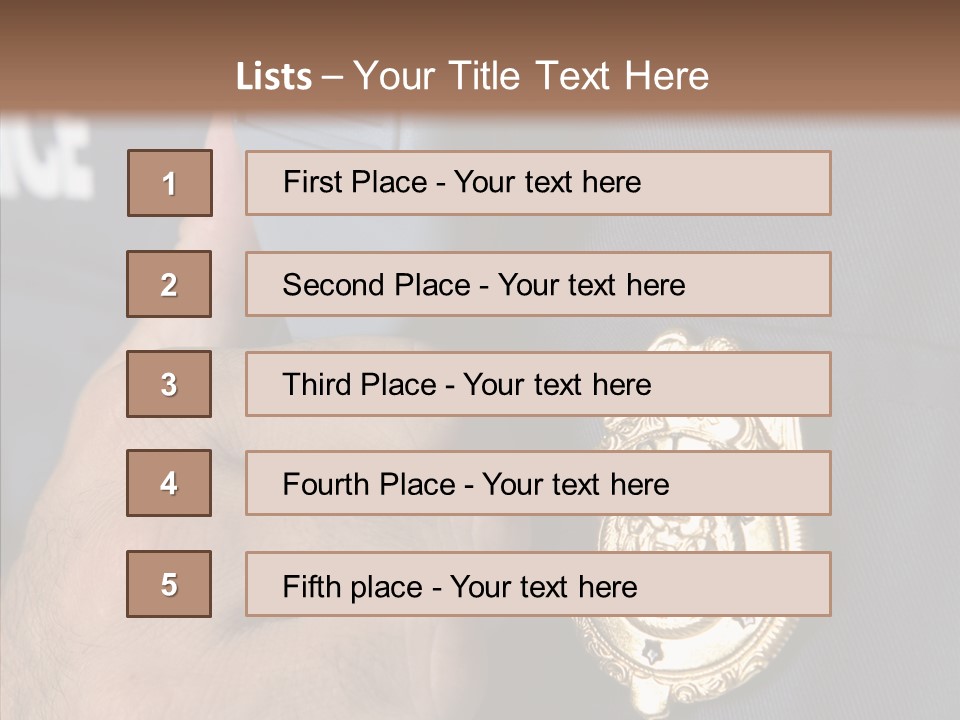 White Old Senior PowerPoint Template