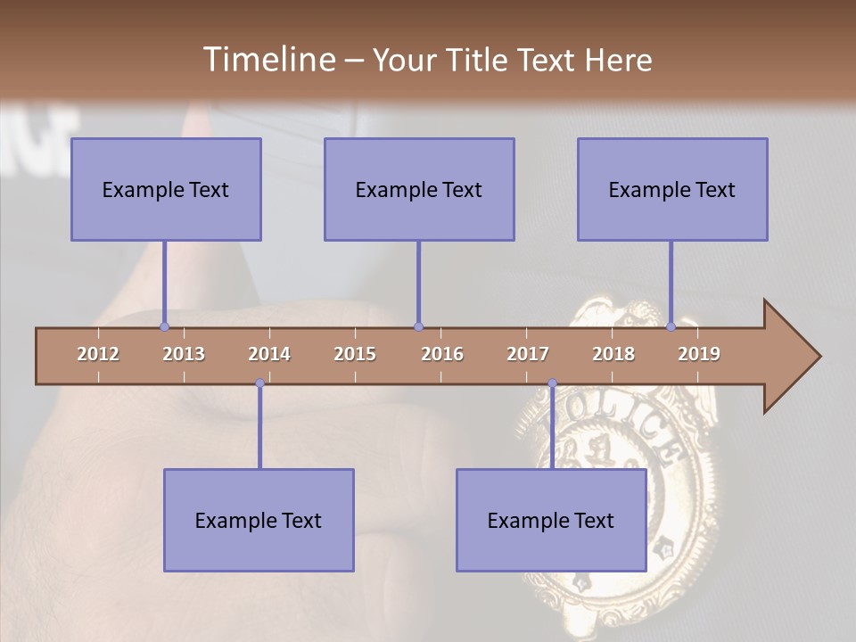 White Old Senior PowerPoint Template