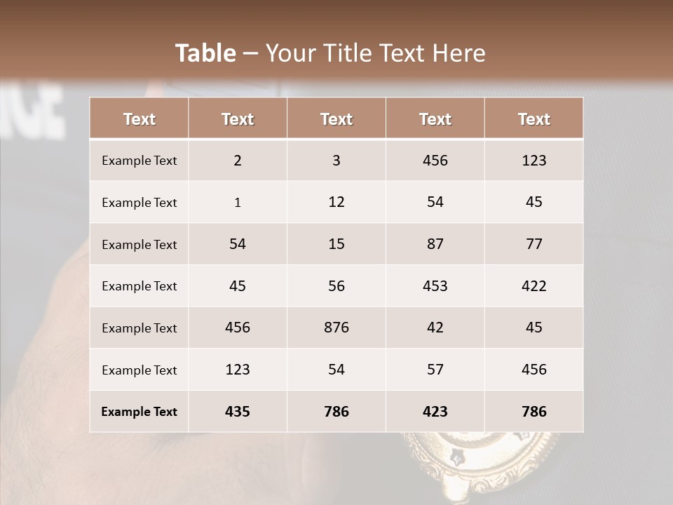 White Old Senior PowerPoint Template