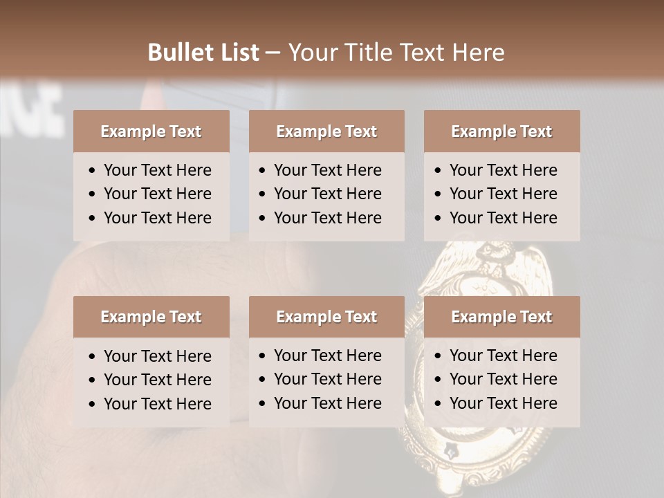 White Old Senior PowerPoint Template