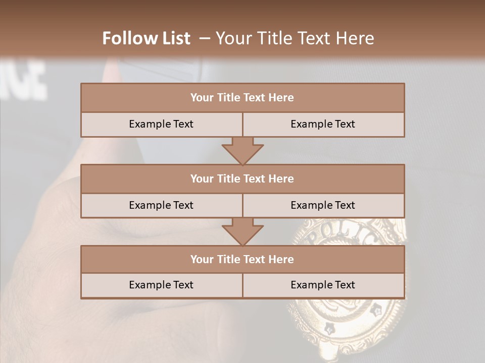 White Old Senior PowerPoint Template