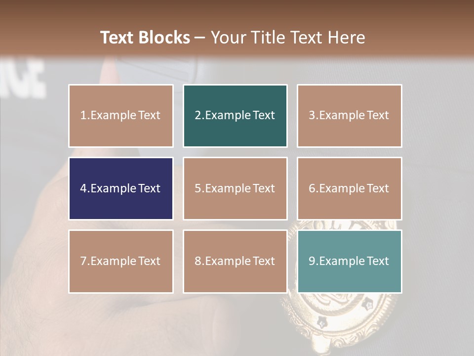 White Old Senior PowerPoint Template