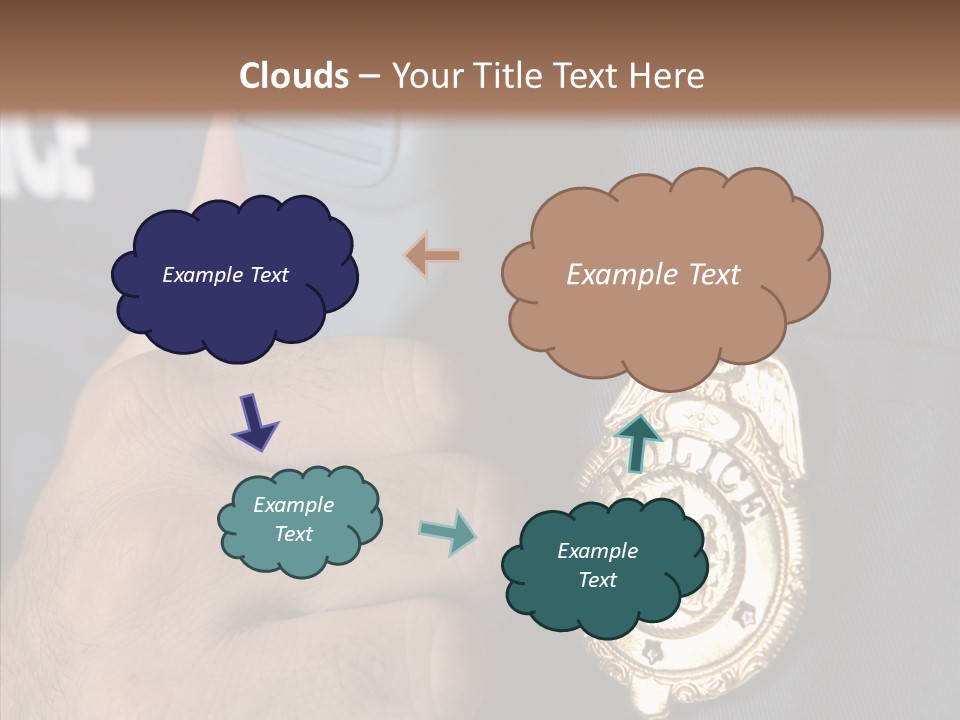 White Old Senior PowerPoint Template