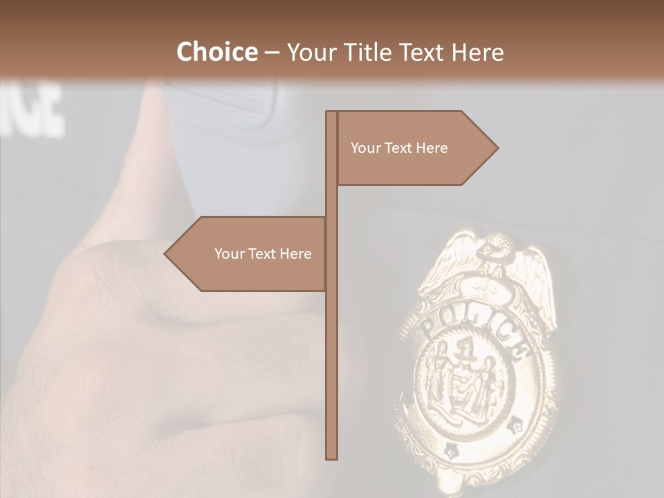 White Old Senior PowerPoint Template