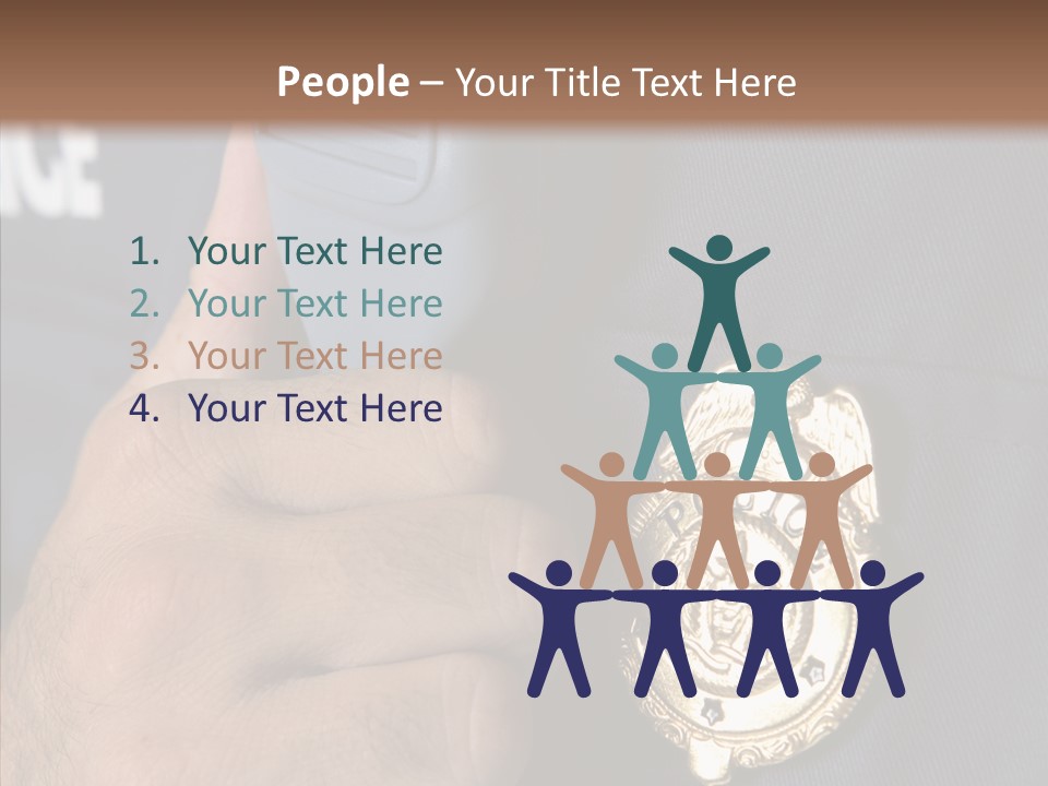 White Old Senior PowerPoint Template