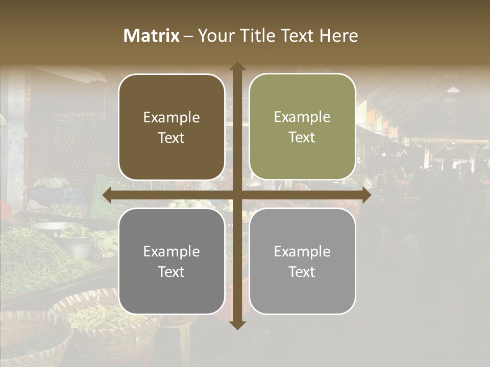 Female Touching White PowerPoint Template