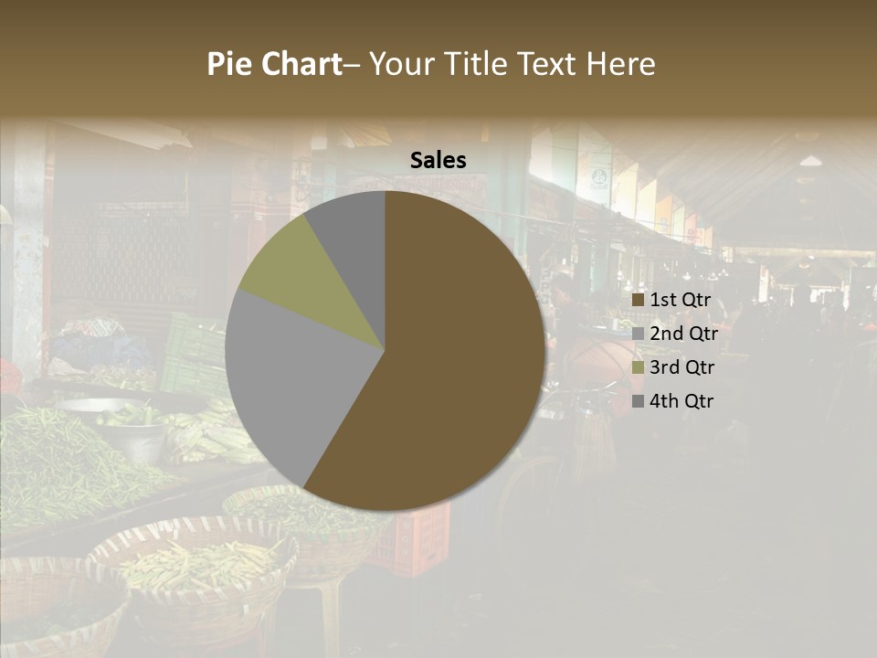 Female Touching White PowerPoint Template