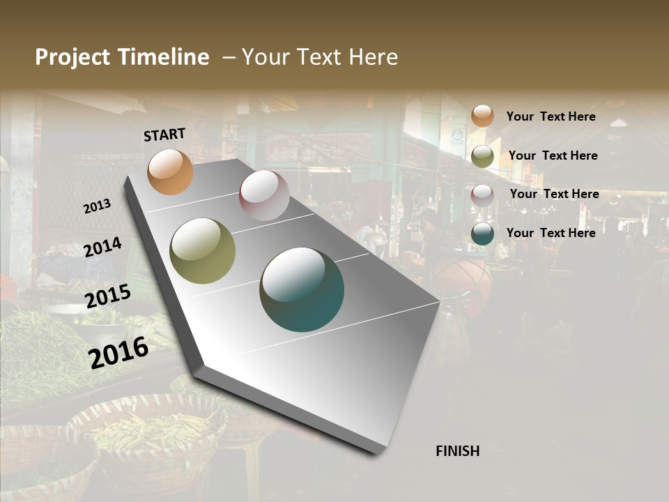 Female Touching White PowerPoint Template