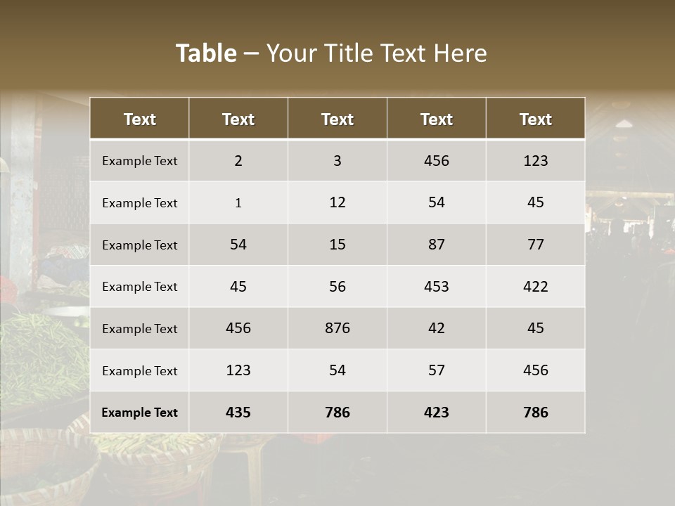 Female Touching White PowerPoint Template