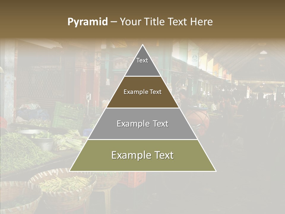 Female Touching White PowerPoint Template