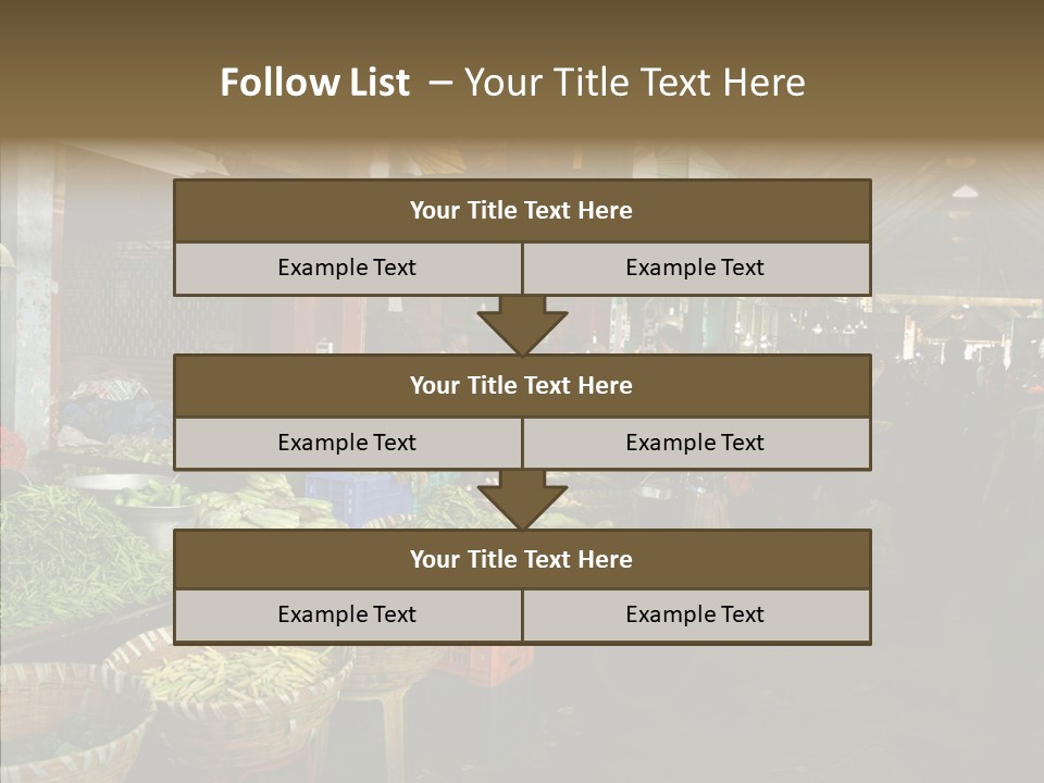 Female Touching White PowerPoint Template