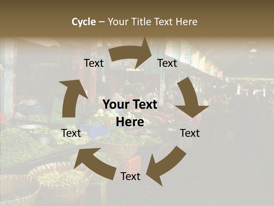 Female Touching White PowerPoint Template