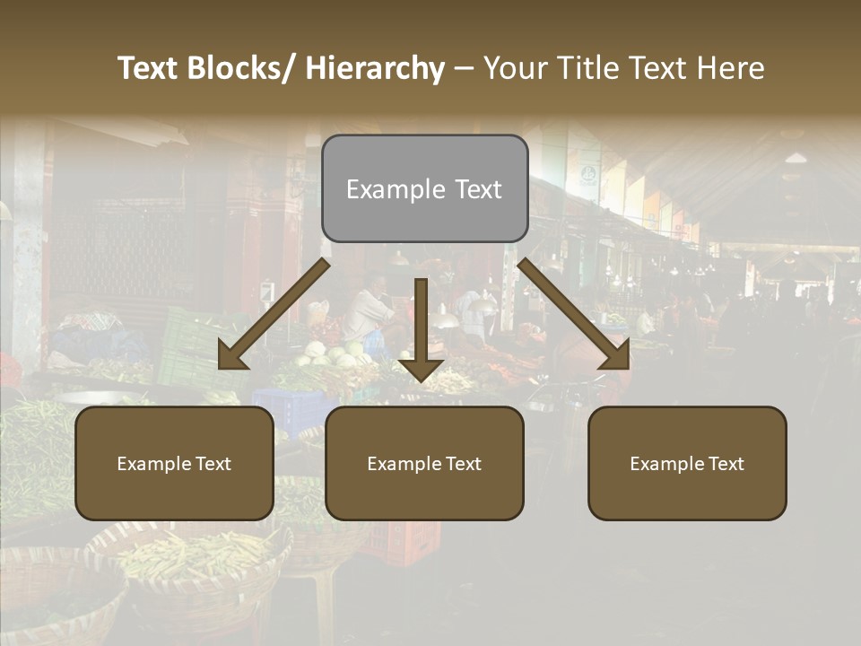 Female Touching White PowerPoint Template
