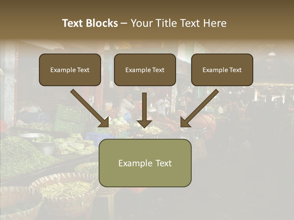 Female Touching White PowerPoint Template